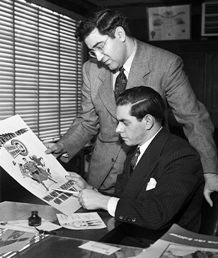 Jerry Siegel and Joe Shuster Profile Picture